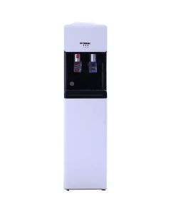 Fresh Water Dispenser 2 Faucets -White Closed Cabin