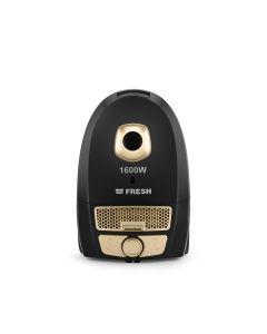 Fresh Vacuum Cleaner Faster 1600 Watt with Bag - Black / Gold