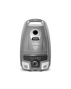 Fresh Vacuum Cleaner Max Gray/Silver 2200 Watt with Bag 