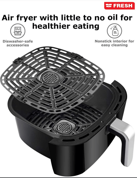 ِAir Fryer Fresh 5.5 L Black AFF-1800B