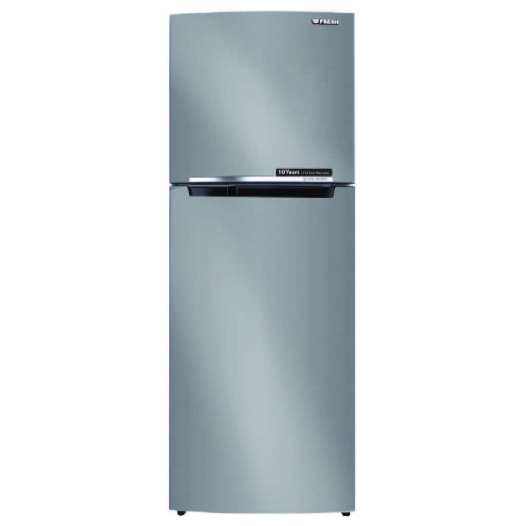 Fresh Refrigerator FNT-BR 370 KT, 329 Liters Stainless