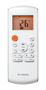 Fresh Air Conditioner Smart Inverter Plus, 2.25 HP Cool-Hot Remote
