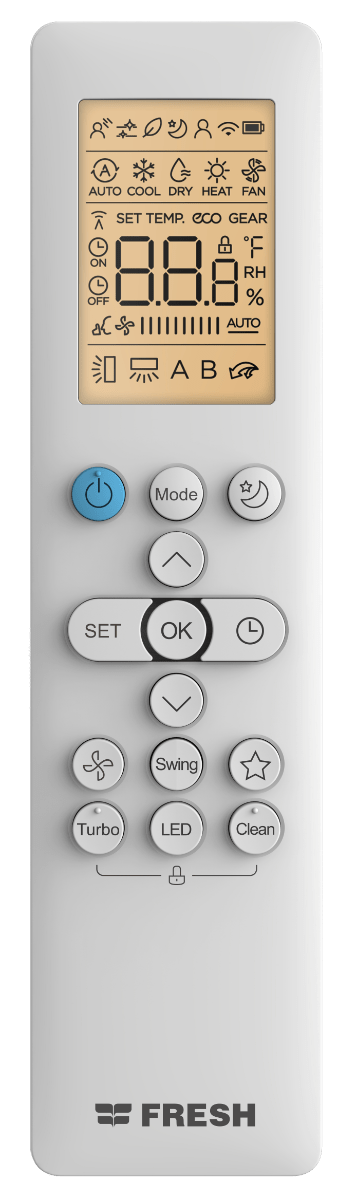 Fresh Air Conditioner Turbo,1.5 HP Cold - Plasma