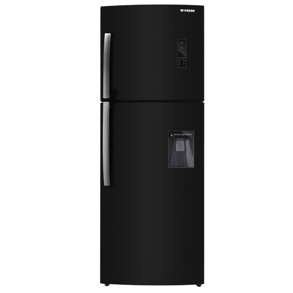 Fresh Refrigerator FNT-D470 YBM ,397 Liters Black