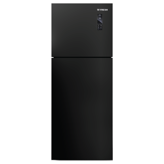 Fresh Refrigerator FNT-MR470 YGَBM ,397 Liters Glass
