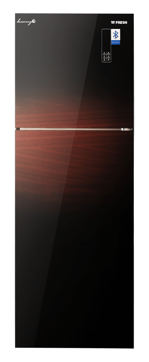 Fresh Refrigerator FNT-MR470 YGَQDR ,397 Liters Glass-Harmony