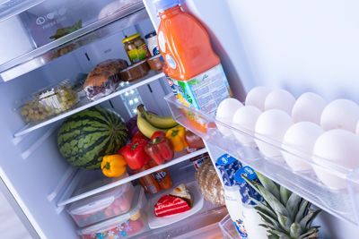 Fresh Refrigerator FNT-MR580 YGB ,471 Liters Glass