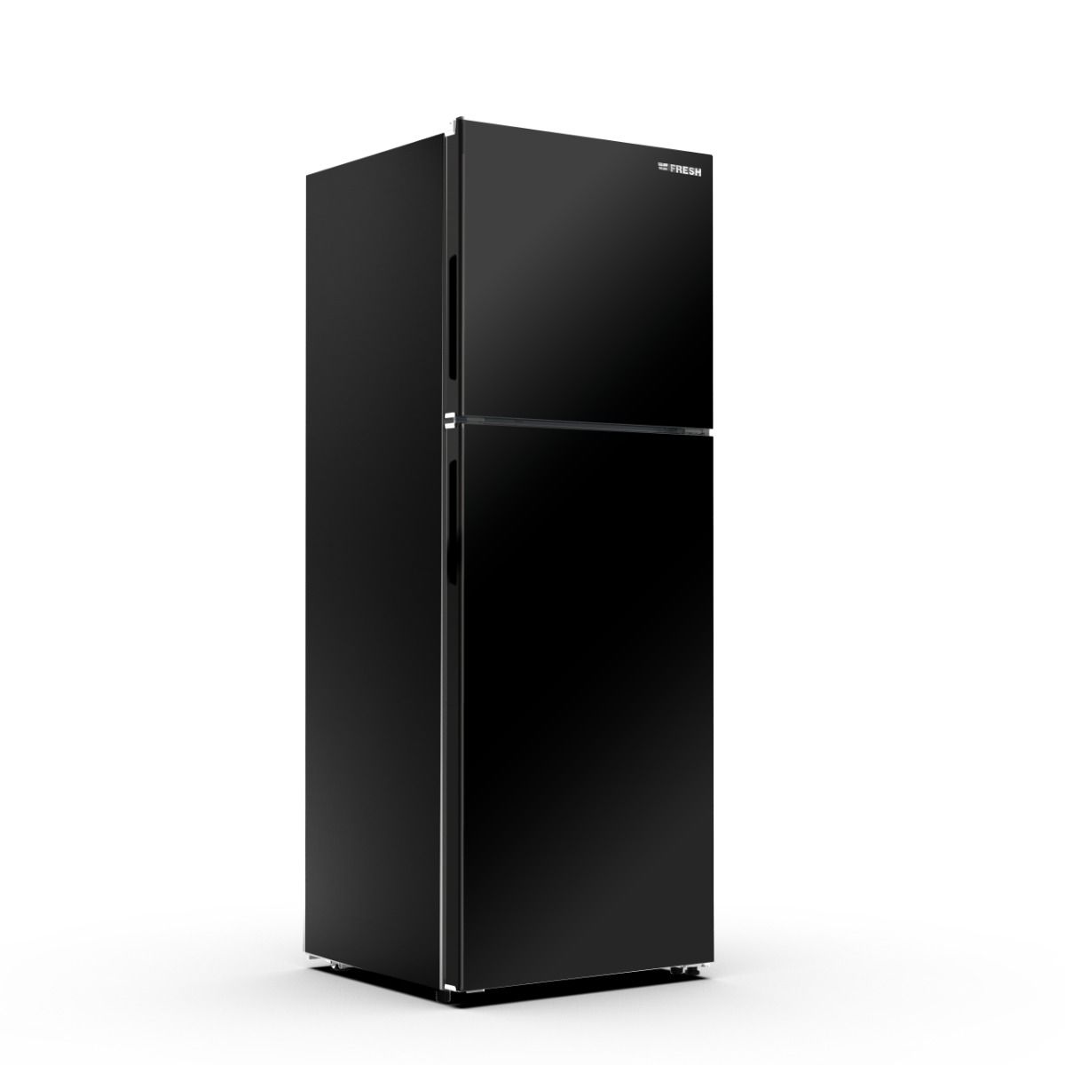 Fresh Refrigerator 369 Liters Flat Door - Black Matt / FNT-BS400 BMB (FLD)