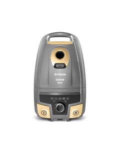 Fresh Vacuum Cleaner Max Gray/Gold 2200 Watt with Bag 
