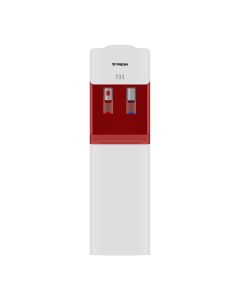Fresh Water Dispenser 2 Faucets -Dark Red Closed Cabin